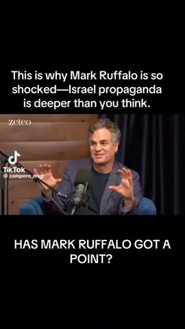 #Israel #markruffalo 