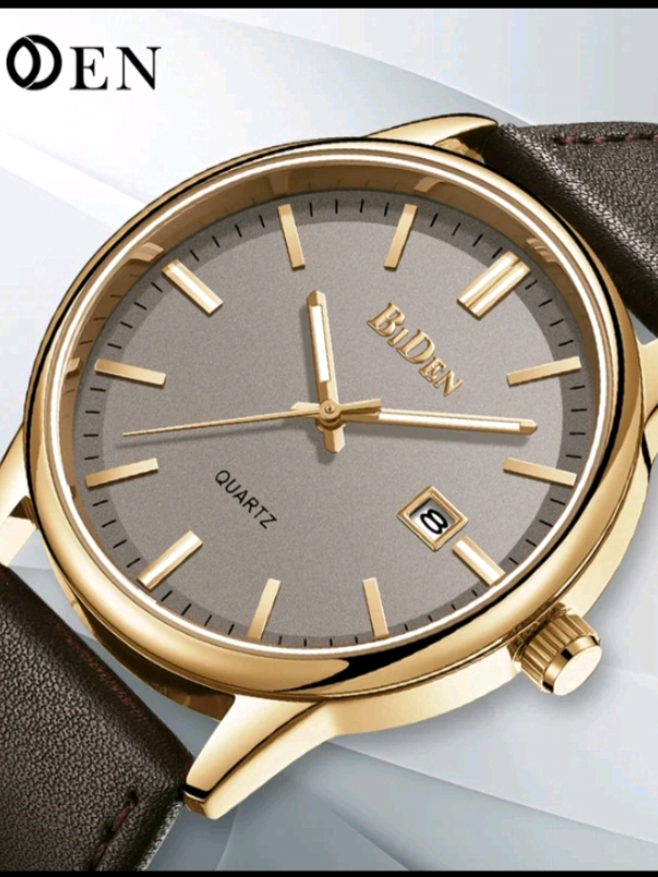 Jam tangan BIDEN Original dengan desain klasik & tali kulit premium - bikin gaya kamu naik level. #BidenOriginal #JamTanganpria #Flashsale 