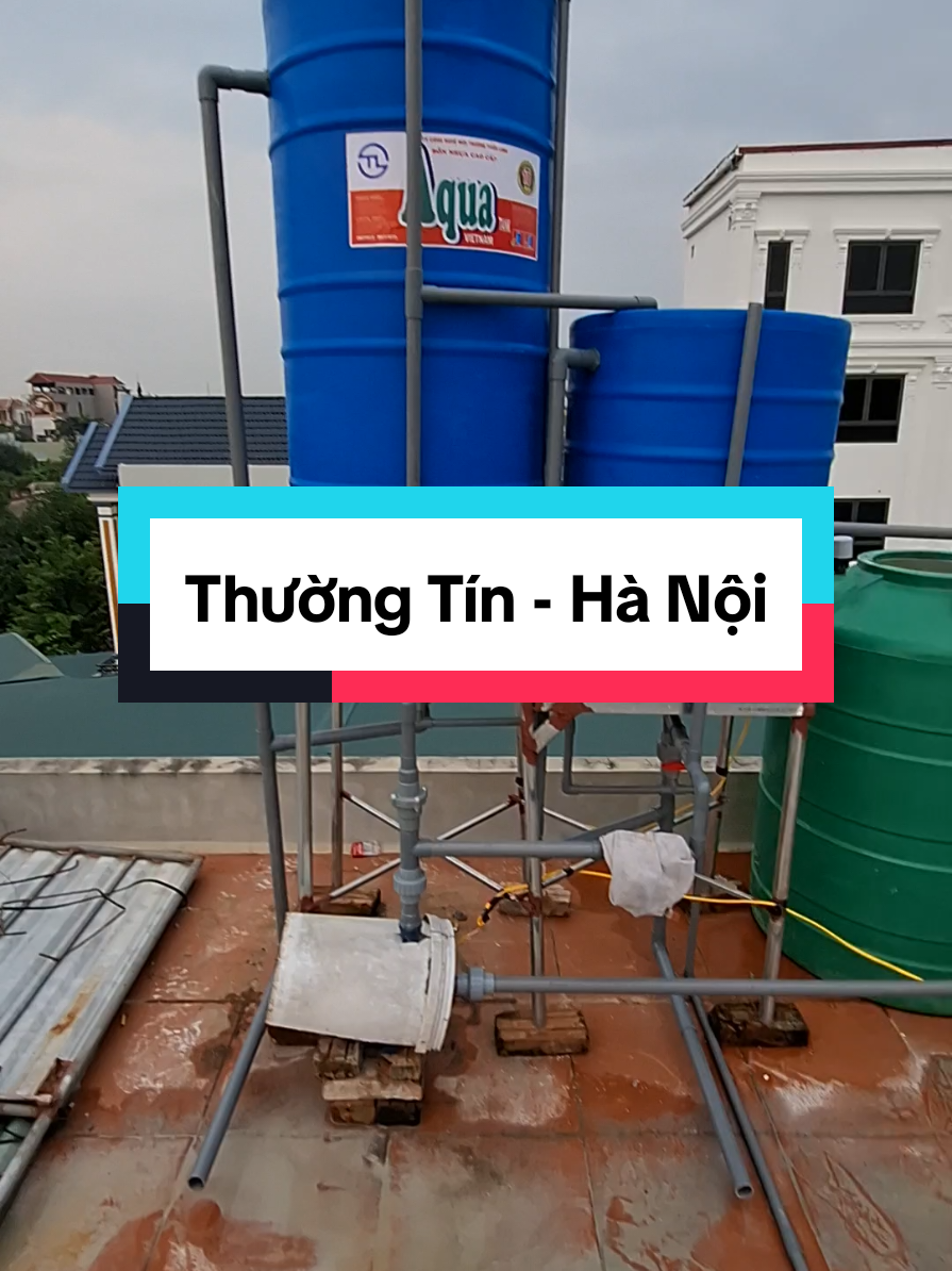 ✅️ Hoàn thành hệ thống lọc nước cho chị Giang khu vực Thường Tín - Hà Nội. ☎️ Mr Linh - Xử lý nước