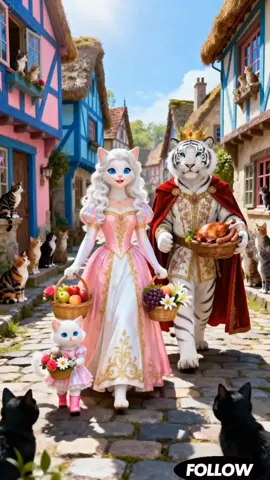 Snow White: The Lost Princess – Part 1” #ai #cat #viral #fyp #trending 