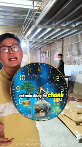 Đồng hồ decor hươu tài lộc tráng gương treo tường #duongdu #dongho #donghohuou #decor  