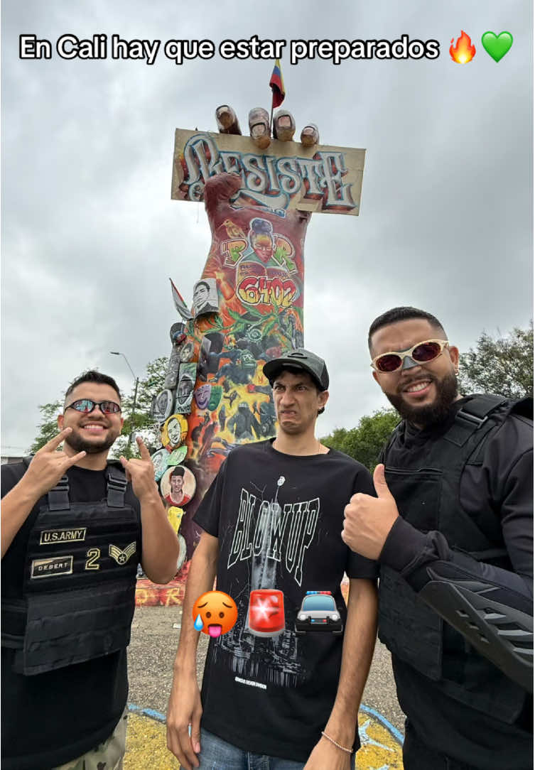 Así nos toca salir en Cali 😂🔥💚