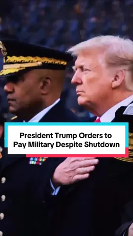 President Trump has ordered Defense Secretary Pete Hegseth to use all available funds to ensure U.S. troops are paid on time, despite the ongoing government shutdown. The directive shares his commitment to protecting service members’ pay during the funding standoff. 🇺🇸 #Trump #military #GovernmentShutdown #PeteHegseth #PresidentTrump 