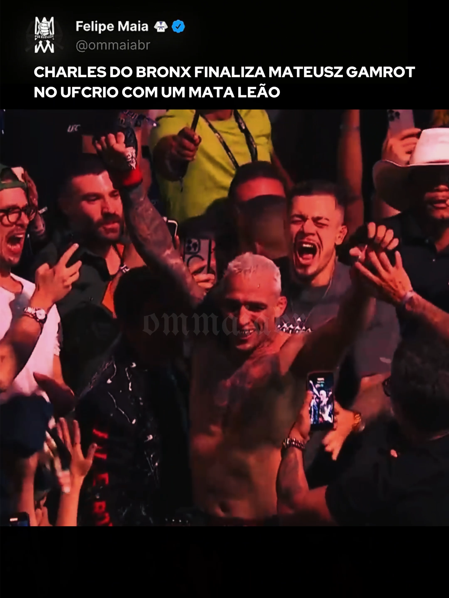 APENAS O MAIOR FINALIZADOR DA HISTÓRIA DO UFC 🥋 CHARLES OLIVEIRA DA SILVA DA SHOW NO #UFCRIO E FINALIZA NO SEGUNDO ROUND #CHARLESOLIVEIRA #charlesdobronx #mma #ufc #bjj #jiu #jiujitsu