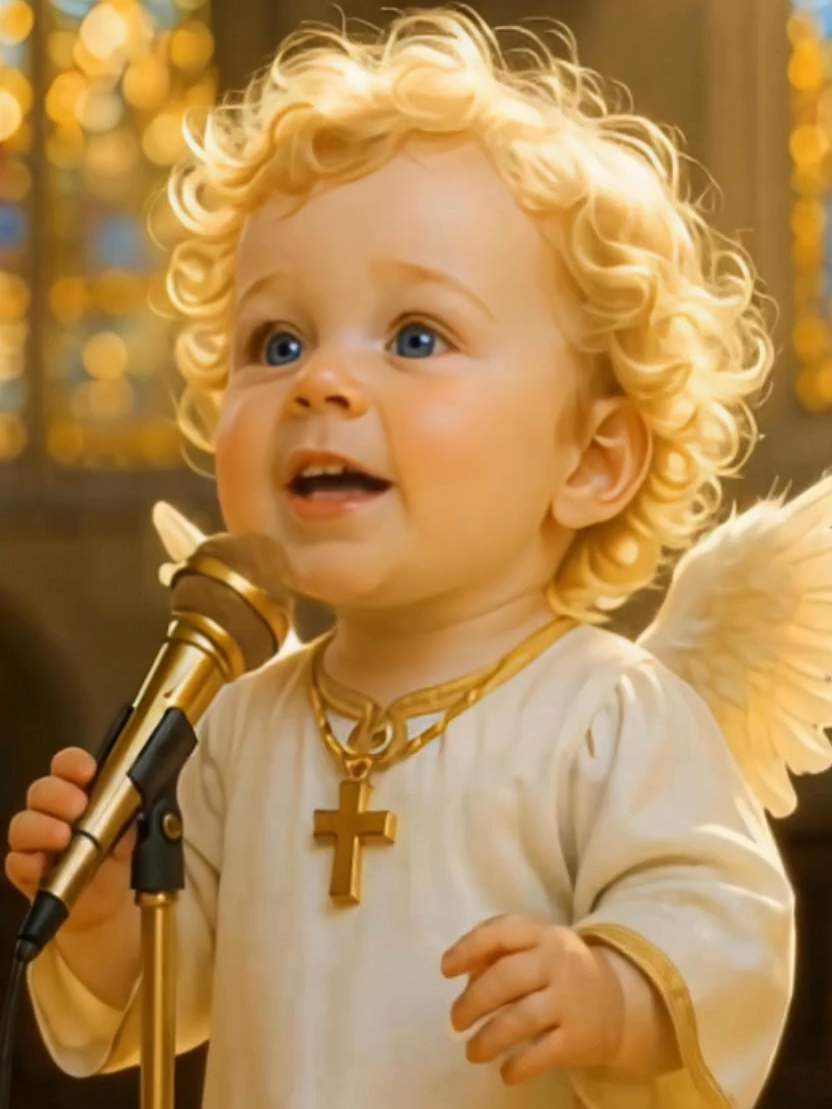 Me envie suas benções 🙏 Siga-nos para mais conteúdos como esse ↗️ #babysing#angel
