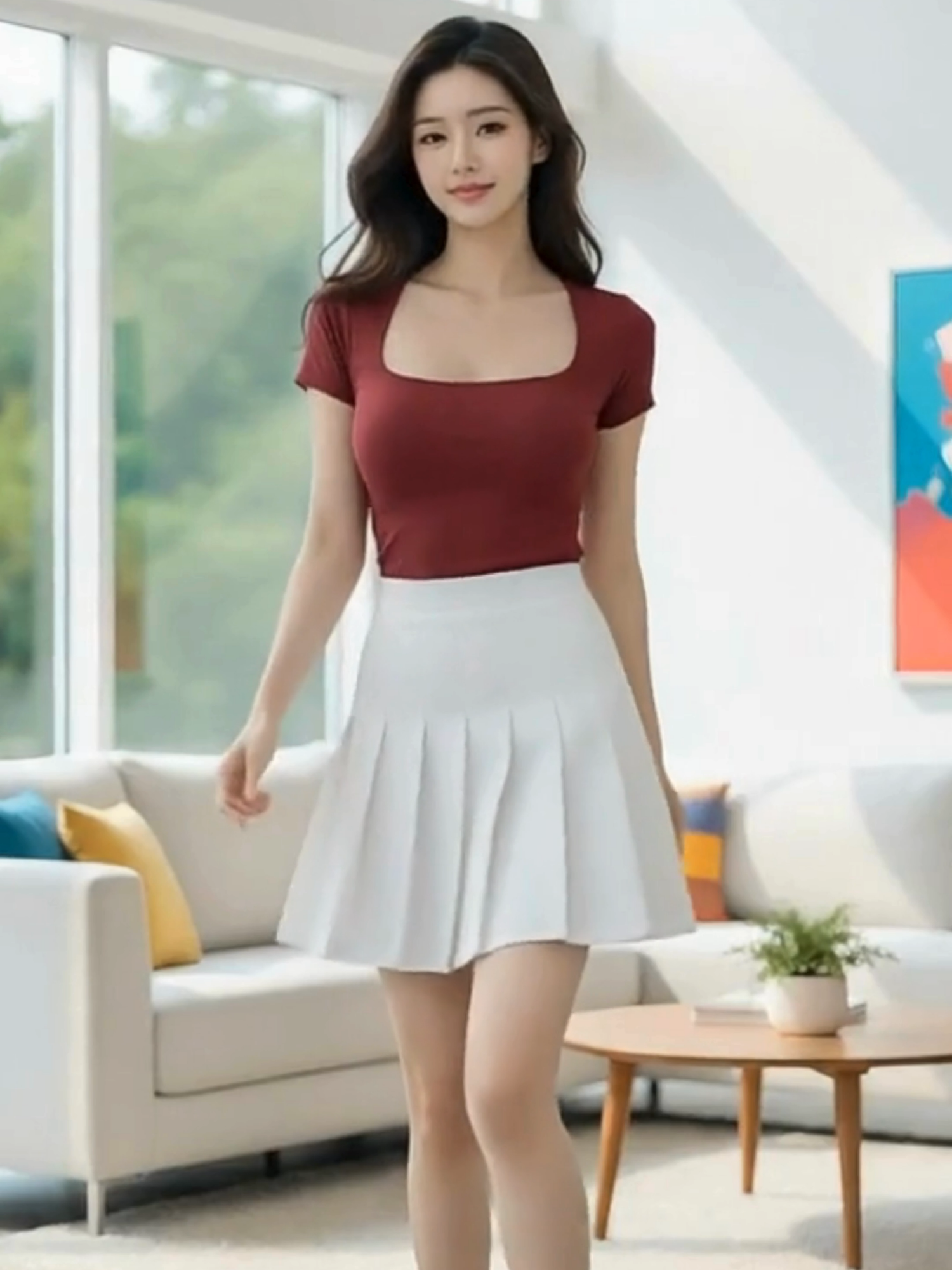 Grabe! Ang ganda ng square neck top at pleated skirt na ‘to 😍 napakamura pa! Perfect na travel outfit — comfy, classy, at super stylish! Square neck top + pleated skirt outfit 💕 affordable travel OOTD | classy & comfy outfit ideas ✈️  #TravelOutfit #OOTD #TikTokShopPH #skirt #top #KoreanOutfit #TrendyTop #PleatedSkirt #Affordable #TikTokFinds #trendingnow #summeroutfit #outfitoftheday #fyp #giftforher #giftideas #OutfitInspo #2025