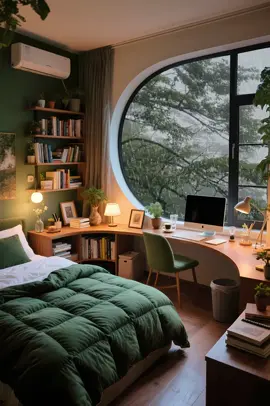 “When the World Gets Quiet, the Rain Starts to Sing” #RainVibes #CozyCorners #TranquilFeels #AestheticRain #PeacefulMoments 