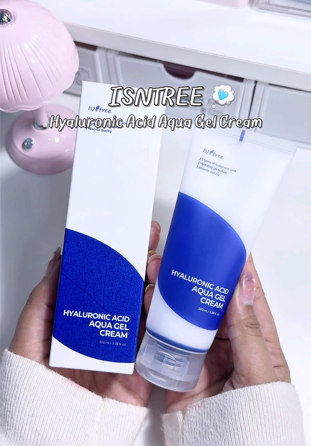 Thanks to Jaemin, I got to know this brand. #isntree #isntreeaquagelcream #isntreexjaemin #skincare 