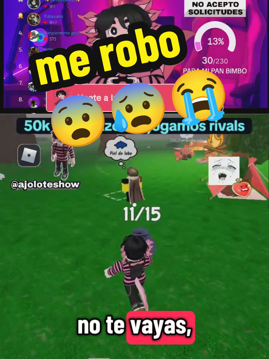 Me robo wey!!! 😨😰 a ti también te ha robado? #roblox #robloxfyp #robloxedit #fyp #99nightsintheforest 