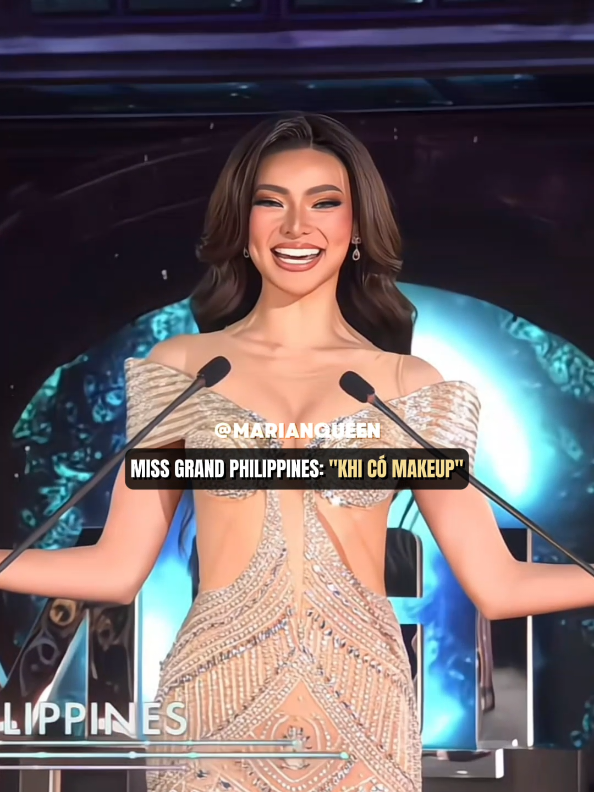 Tin đồn cô ấy mang theo ekip riêng là sự thật ? #missgrandinternational 