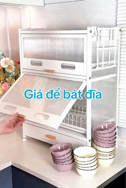 Giá để bát đĩa#fyp #tiktok #foryou #việtnam #kệ #dishrack 