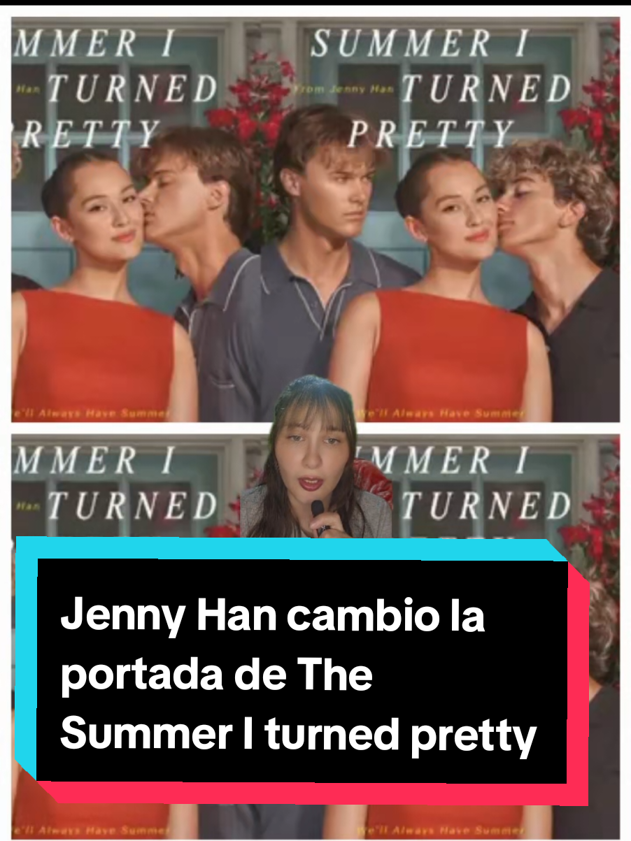 Necesitaba hablar sobre esto, Jenny cambio la portada y ahora hay miles de teorias 🤯 #thesummeriturnedpretty #poster #jennyhan 