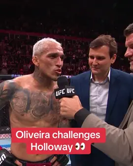 This rematch would be must-watch 🍿 #UFCRio #charlesoliveira #maxholloway #mma #UFC 