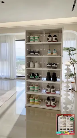 rak sepatu transparan susun banyak tampilan elegan dan rapi bisa muat banyak sepatu bahan kuat dan awet buruan beli sekarang sebelum stok habis [HASHTAG] #raksepatu #raksepatutransparan #raksepatususun #rakpakaian #rakplastik          