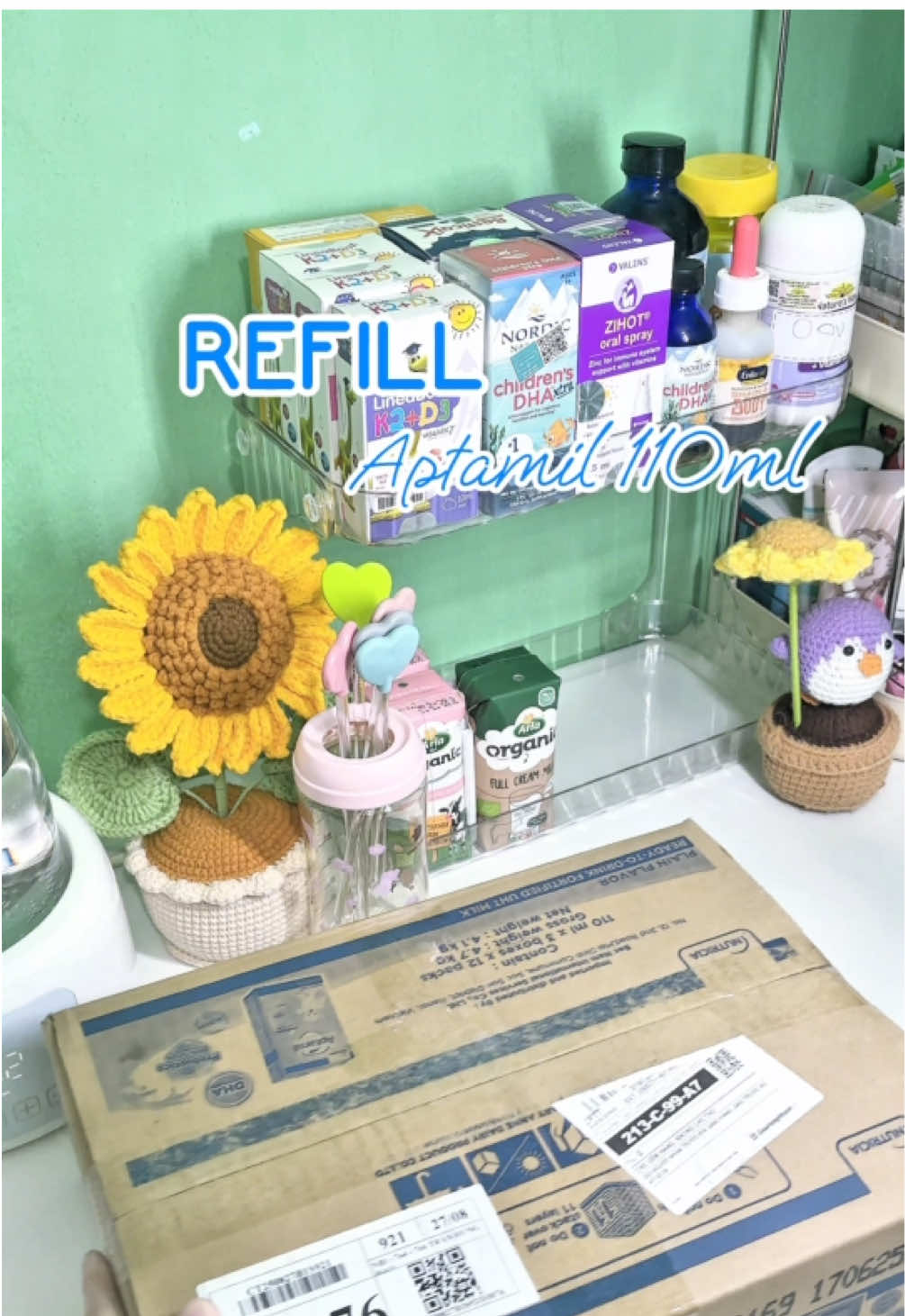 Sữa đi học của em Xoài #aptamil #dihoccogivui #embedangyeu #mebimsua #CapCut 