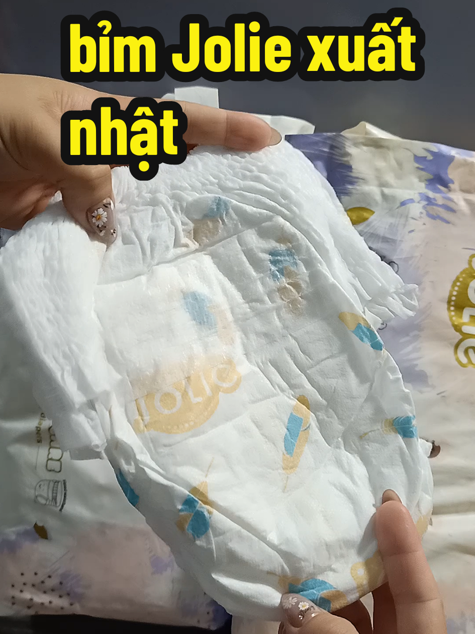 bỉm mềm mại thấm hút tốt giá thành rẻ nhưng chất lượng #xuhuong #bỉm #jolie #bimjoliechobe #bimjolie100mieng 