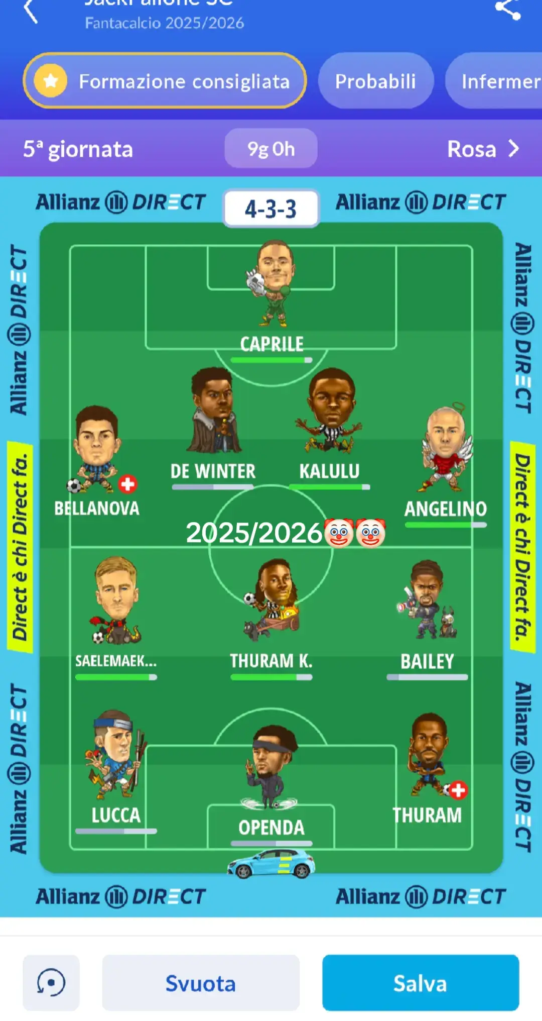 Il mio fanta è perso senza di te #retegui #fantacalcio #leghefantacalcio #seriea
