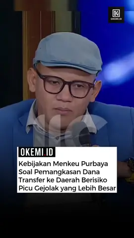 Kebijakan Menkeu Purbaya Soal Pemangkasan Dana Transfer ke Daerah Berisiko Picu Gejolak yang Lebih Besar Okemi.id - Pengamat Kebijakan Publik UPN Veteran Jakarta, Achmad Nur Hidayat, mengingatkan bahaya serius dari rencana pemangkasan transfer keuangan daerah.  Beberapa waktu lalu, 18 Gubernur di Indonesia mendatangi Menteri Keuangan, Purbaya Yudhi Sadewa. Mereka mengeluhkan soal pemangkasan dana transfer ke daerah oleh pemerintah pusat.  Salah satunya mengancam terhambatnya pembayaran gaji ASN P3K akibat pemangkasan tersebut. “Masalah gaji P3K ini sangat sensitif dan berpotensi menimbulkan gejolak,” tegas Achmad. Ia juga menyoroti pernyataan Purbaya yang menyebut daerah harus “kreatif mencari sumber dana.” Menurutnya, pandangan itu berisiko menjerumuskan pemerintahan di daerah, karena mendorong terjadinya gejolak yang lebih besar. Belajarlah seperti kasus di Kabupaten Pati, Jawa Tengah. Misalnya langkah-langkah ekstrem seperti kenaikan PBB hingga 200% di Pati, yang justru membebani masyarakat. Achmad menilai, pendekatan pemerintah perlu diubah. Mencegah terciptanya “bola salju protes yang lebih besar” dan menjadi masalah politik serta sosial bagi pemerintahan Presiden Prabowo. . #AnggaranDaerah #P3K #KebijakanFiskal #ASN #EkonomiDaerah 