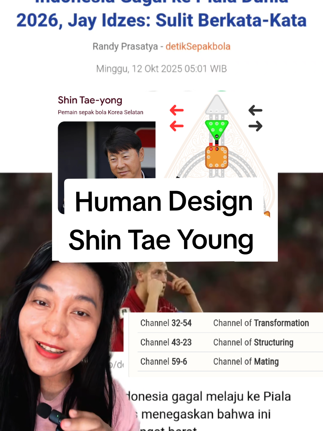 Klo human design ga nyata, kenapa STY ini sosok yang dibutuhkan buat timnas , karena Stamina dia stabil, strateginya oke Chemistrynya dapet  Generator + channel tepat  kaya gini masih dibutuhkan lho buat timnas. #humandesign #humandesigngenerator #shintaeyong #timnasgagallolospialadunia2026 