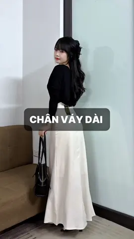 Chân váy dài xoè đủ size từ XS đến 3Xl luon á #fpy #xuhuong #chanvaydai #chanvayxoe #chanvayxinh 
