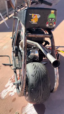 Bro had to lock in #minibike#gts#builtnotbought 