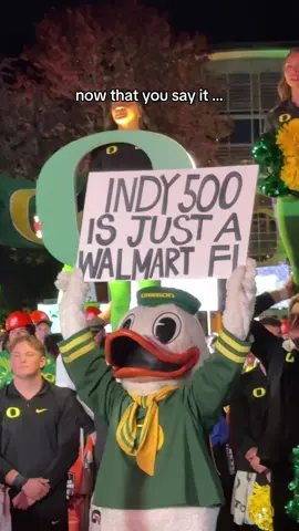 the oregon duck has a point 😌 #f1 #oregon #CollegeFootball #formula1 #indy500 