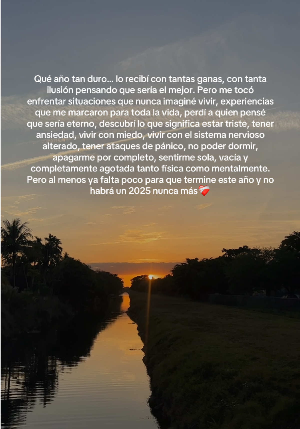 Qué año tan duro ❤️‍🩹😔 #2025 #vida #fyp #resilencia 