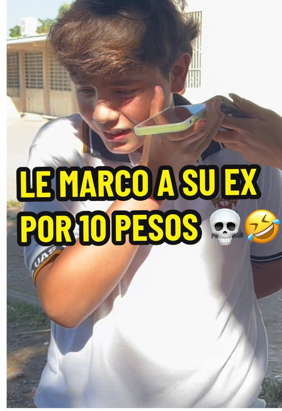 Le marco a su EX por 10 PESOS!! 💀🤑💰  Comenta si TU también lo harías! 👀🤣 #ex #dinero #humor #reto #UAS