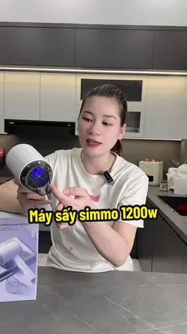Máy sấy Simmo 1200w 2 cấp độ sấy sấy nhanh sấy khỏe #maysaytoc #simmo 