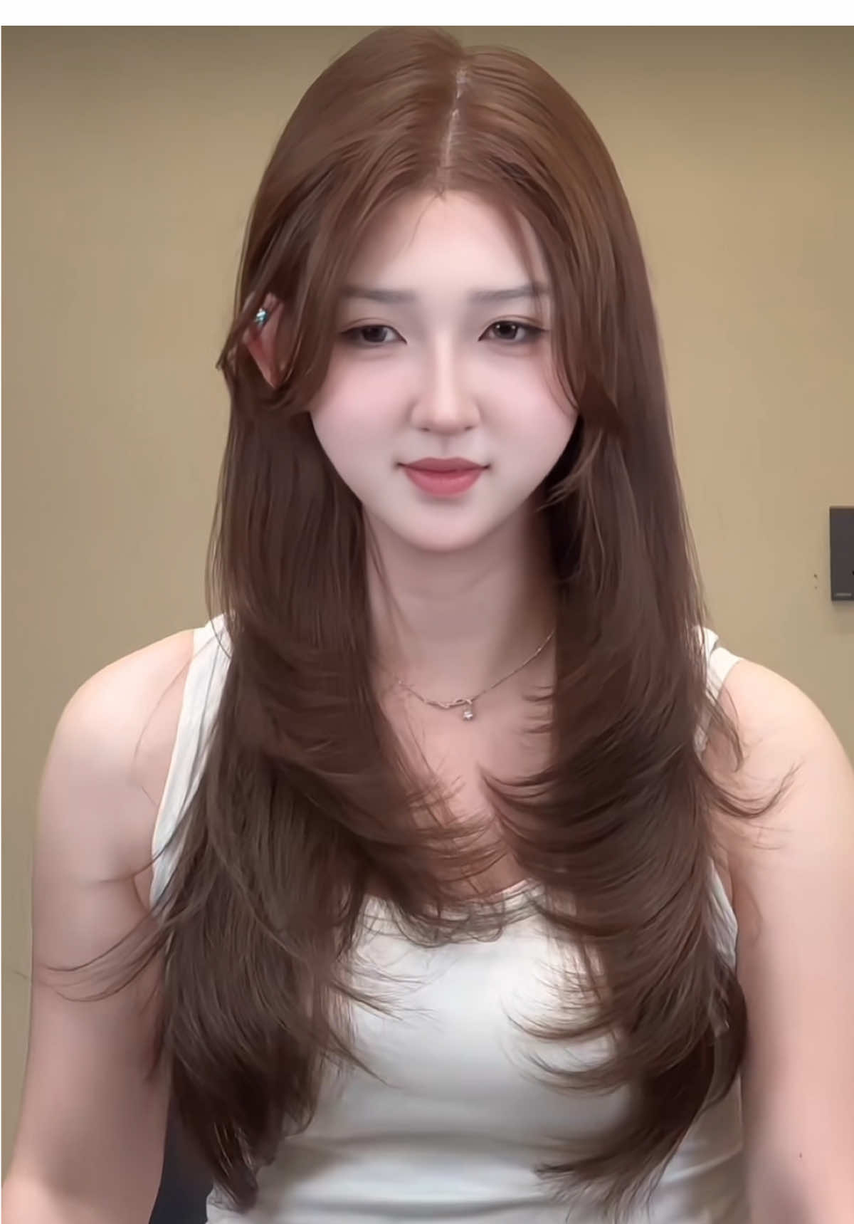 Trán ngắn! Khuôn mặt baby ! Cắt mái gì, Nàng tham khảo nha #maibayhanquoc #xuhuongtiktok #cattoc #hairstyle #tocdeptanphu 