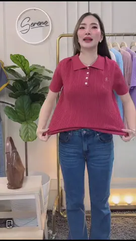 #เสื้อผ้าผู้หญิง #เสื้อผ้าสาวอวบ #เสื้อยืดไหมพรม  #เสื้อคอปกไหมพรม  #เสื้อโปโลไหมพรม   