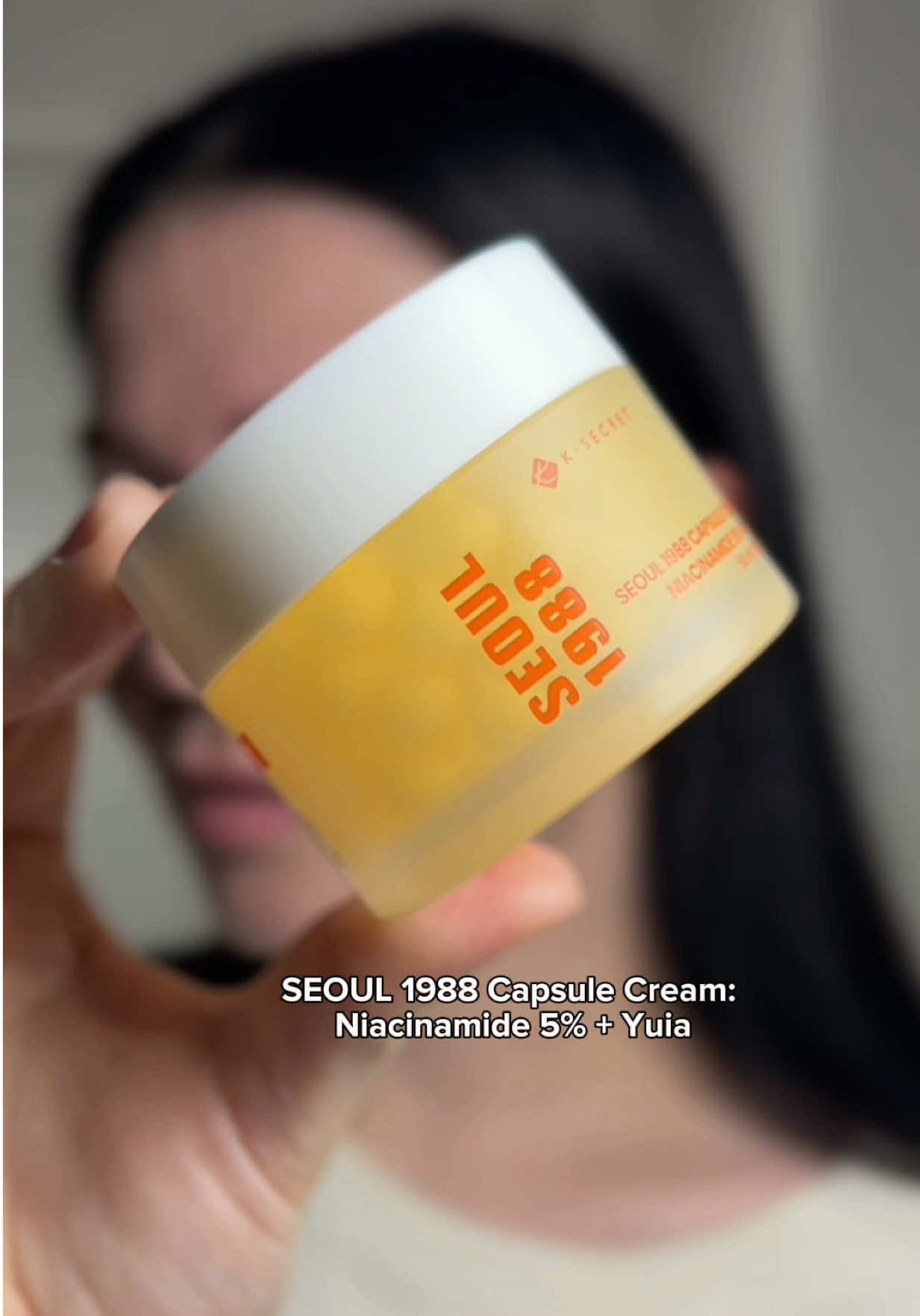 Seoul 1988 Capsule Cream 💫 @KSECRET GLOBAL  Dual-texture formula that fades dark spots, hydrates, and gives a fresh glow. #ksecret #seoul1988 #capsulecream #hyperpigmentation #brightening 