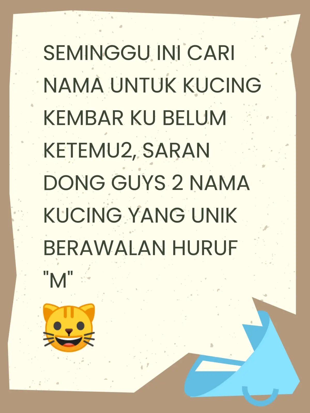 #namakucing #cat #catsoftiktok 