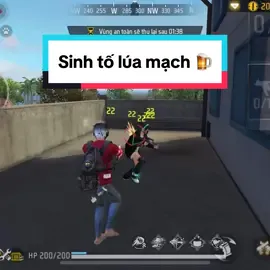 Trung bình người lần đầu uống sinh tố lúa mạch 🍺🤡 #freefire #xuhuong #nhasangtaofreefire #foryou 