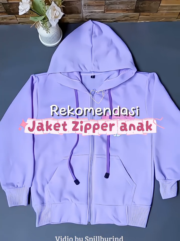 Zipper Hoodie kuromi anak perempuan 🍒 #jaketzipper #hoodieanak #jaketanak #sweateranak #oktober 