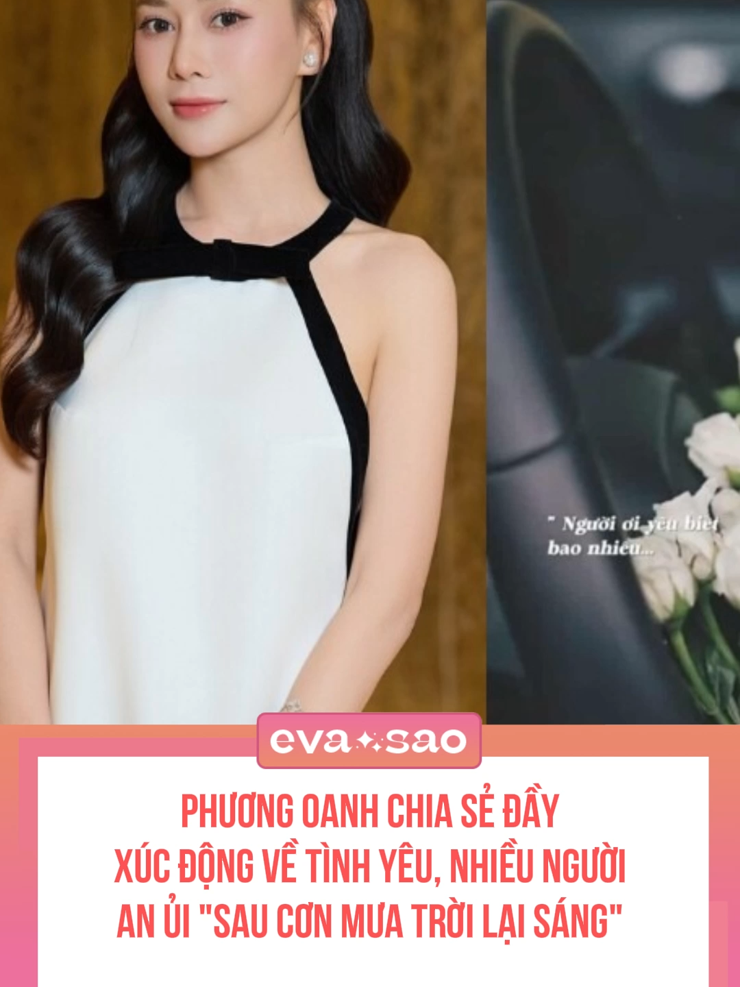 Phương Oanh chia sẻ đầy xúc động về tình yêu, nhiều người an ủi 
