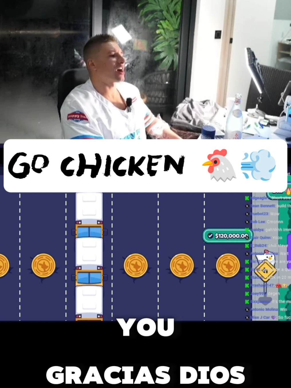Go Chicken #fyp #clips #missionuncrossable #stevewilldoit #paratiiiiiiiiiiiiiiiiiiiiiiiiiiiiiii 