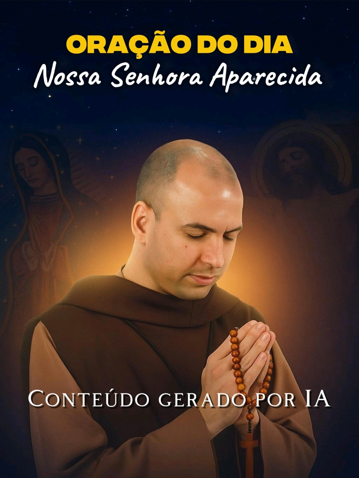 Oração da Manhã — Domingo com Nossa Senhora Aparecida #FreiGilson #OraçãodoDia #NossaSenhora #Domingo 