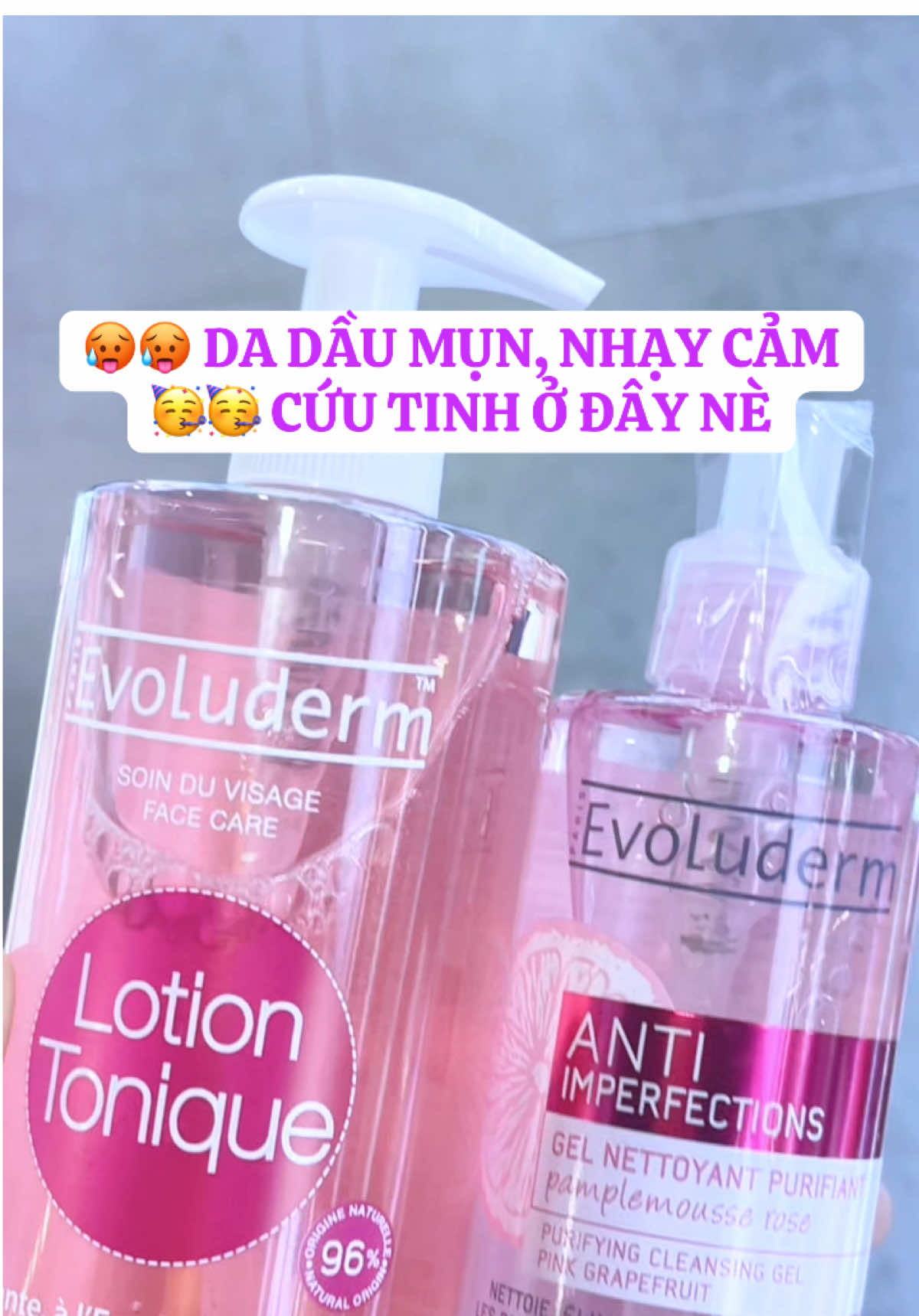 #evoluderm #tonerevoluderm #gelruamatevoluderm #dadaumun #myphamchinhhang 