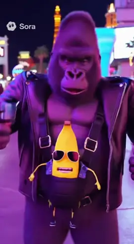 #gorrila #bananas #funnyvideos #aigeneratedart #fyp 