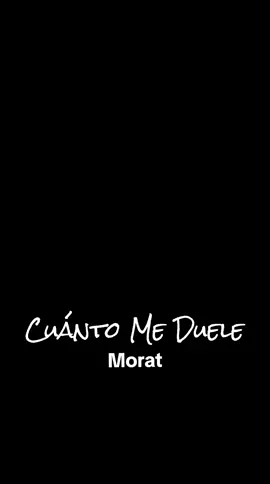 Cuánto Me Duele || Morat (2016) Sobre el amor y sus efectos secundarios #cuantomeduele #moratbanda #morat #cuantomeduelemorat #sobreelamorysusefectossecundarios @Morat @La Tea 