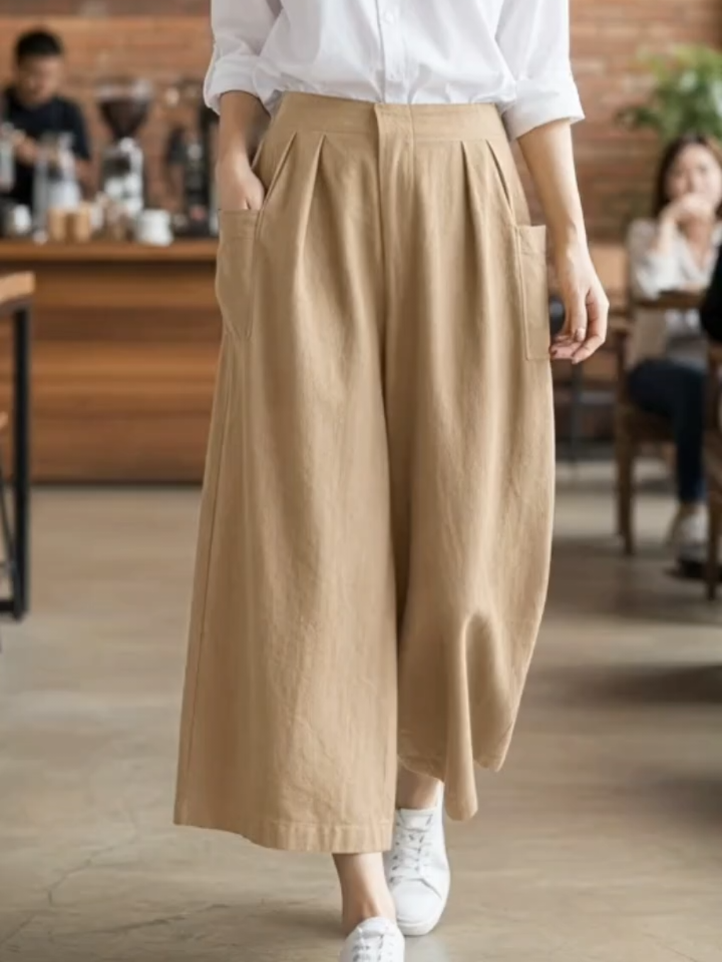 Nyaman dipakai, muat banyak ukuran, dan tetap stylish ✨ #CelanaJumbo #FashionDewasa #CelanaNyaman #OOTDHarian #TwillPremium 