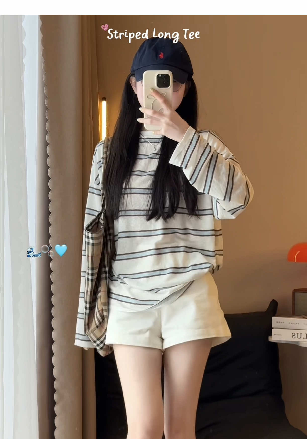 Một em áo kẻ siêu basic mùa nàyyyyy 🐻🍂🥐💙#xuhuongtiktok #cardigan #outfitideas 
