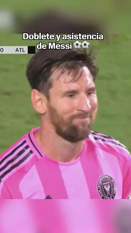 ⚽⚽➡️ Con 26 goles en la temporada, #Messi sigue siendo el líder de goles en la #MLS. (vía MLS por Apple TV) ¡Victoria de Miami sobre Atlanta 4-0!