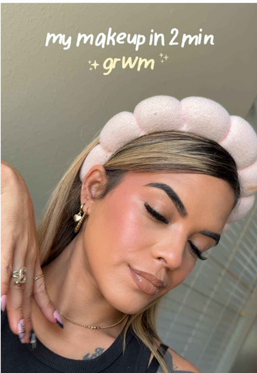 Okay it rlly takes 10min but here’s how long I really wish it took🥹 #grwmmakeup #makeuptransformation #makeupgrwm #makeupoftheday #softmakeup 