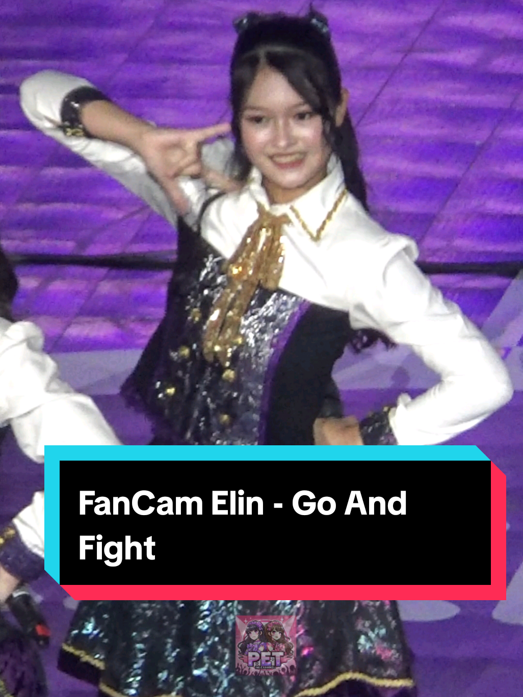 (FANCAM Elin) JKT48 ~ Go And Fight ~ Axis Nation Cup 2025  @elinjkt48  Istora Senayan Jakarta  11.10.2025 #JKT48 #JKT48newera #jkt48elin