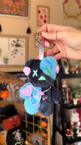 Ragbear Clinic Plush Keychain 🖤 - #findingunicorn #plushies #fyp #foryoupage #blindbox 
