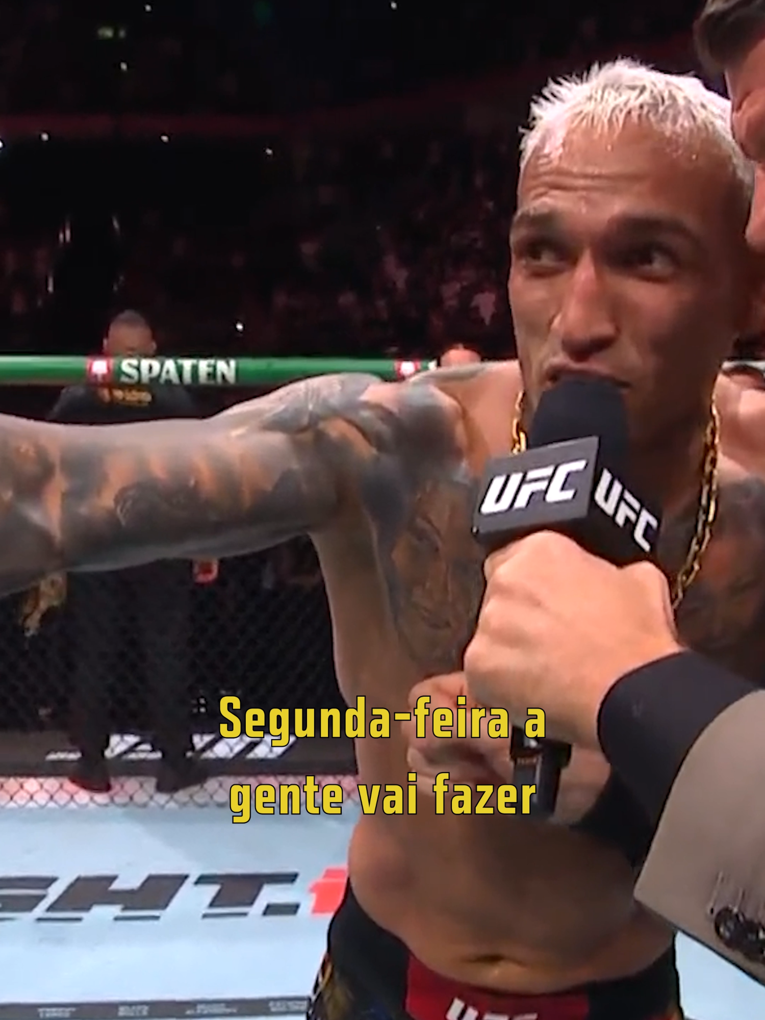 Um desejo do adm: estar na festa do @charlesdobronxsoficial desta segunda-feira! 👀😅 #TikTokEsportes #UFC #MMA