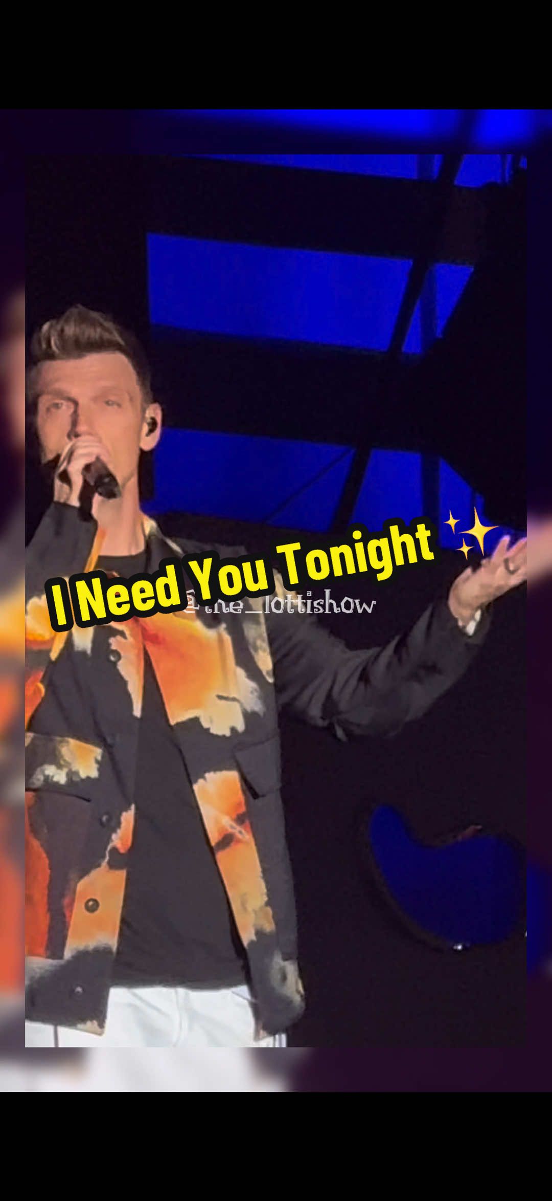 @Nick Carter brilhando na telinha de vocês! ✨ @Backstreet Boys @The Town Festival #BackstreetBoys #NickCarter #TiktTok #INeedYouTonight #bsb 