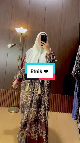 Kode : etnik maron 1 #abaya #anjarumikaftan #anjarumibynaylufer #anjarumidaily #kaftandaily    